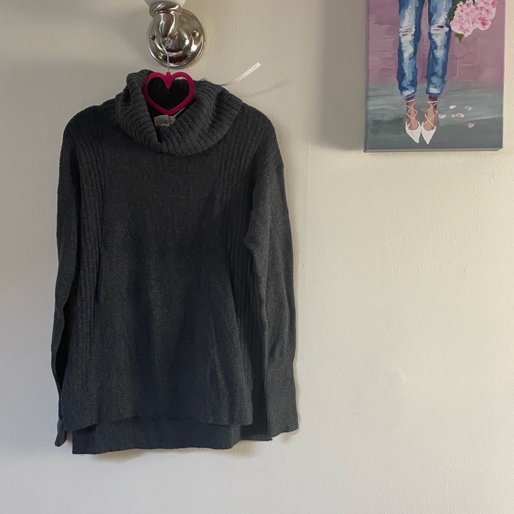 Caslon heather turtle neck sweater